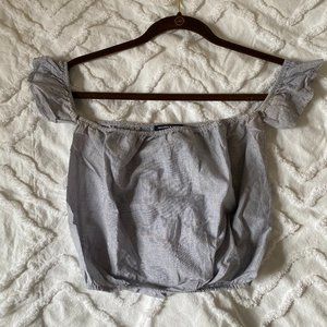 Worn Twice Brandy Melville Cotton cropped Top
